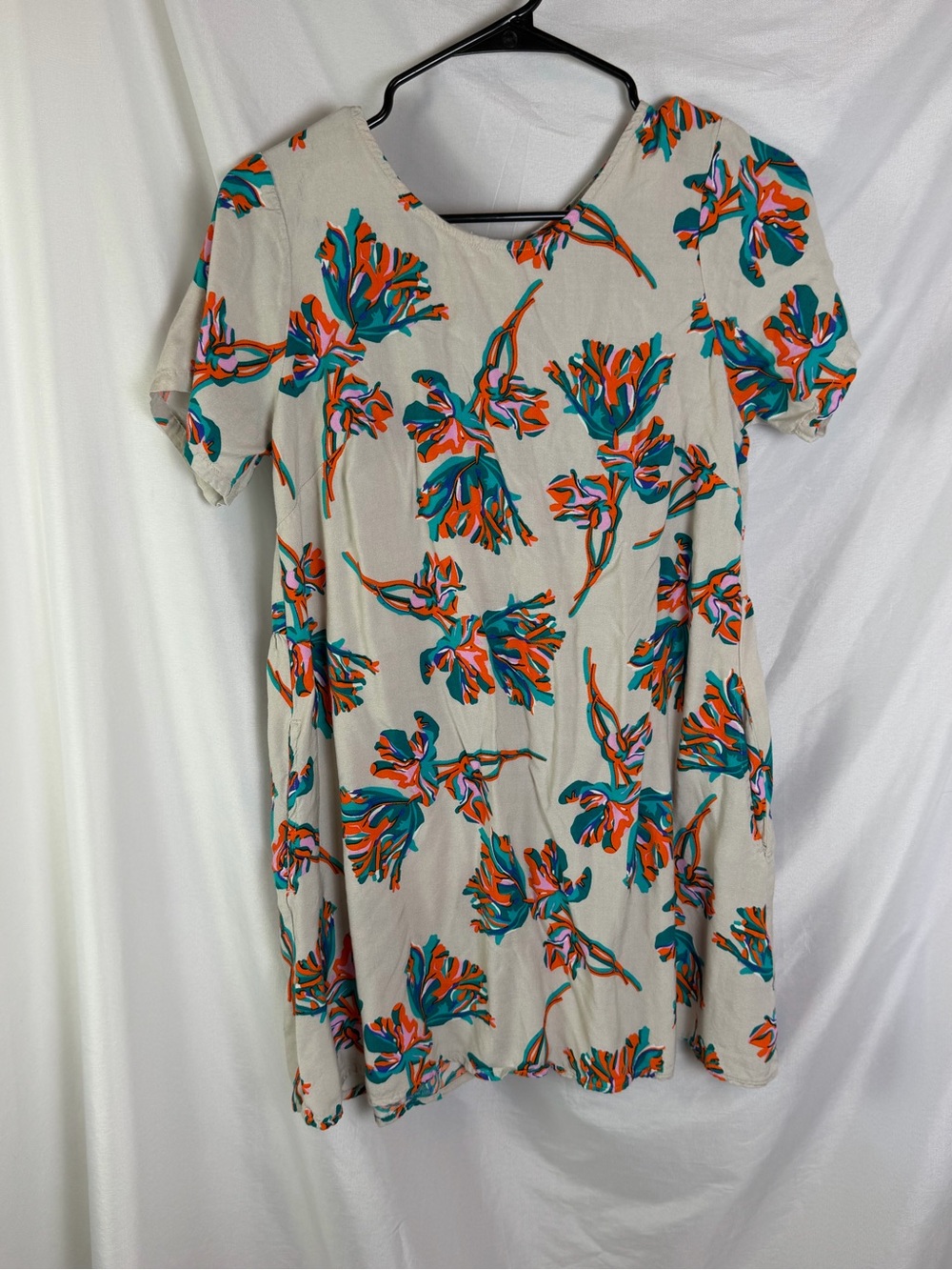 OBEY No. 89 Floral Mini Dress M Viscose